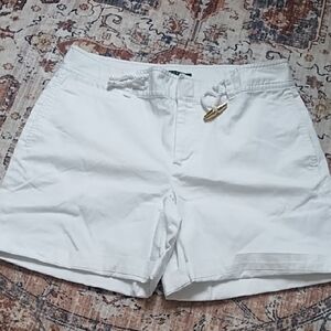 Ralph Lauren White Cotton Shorts
